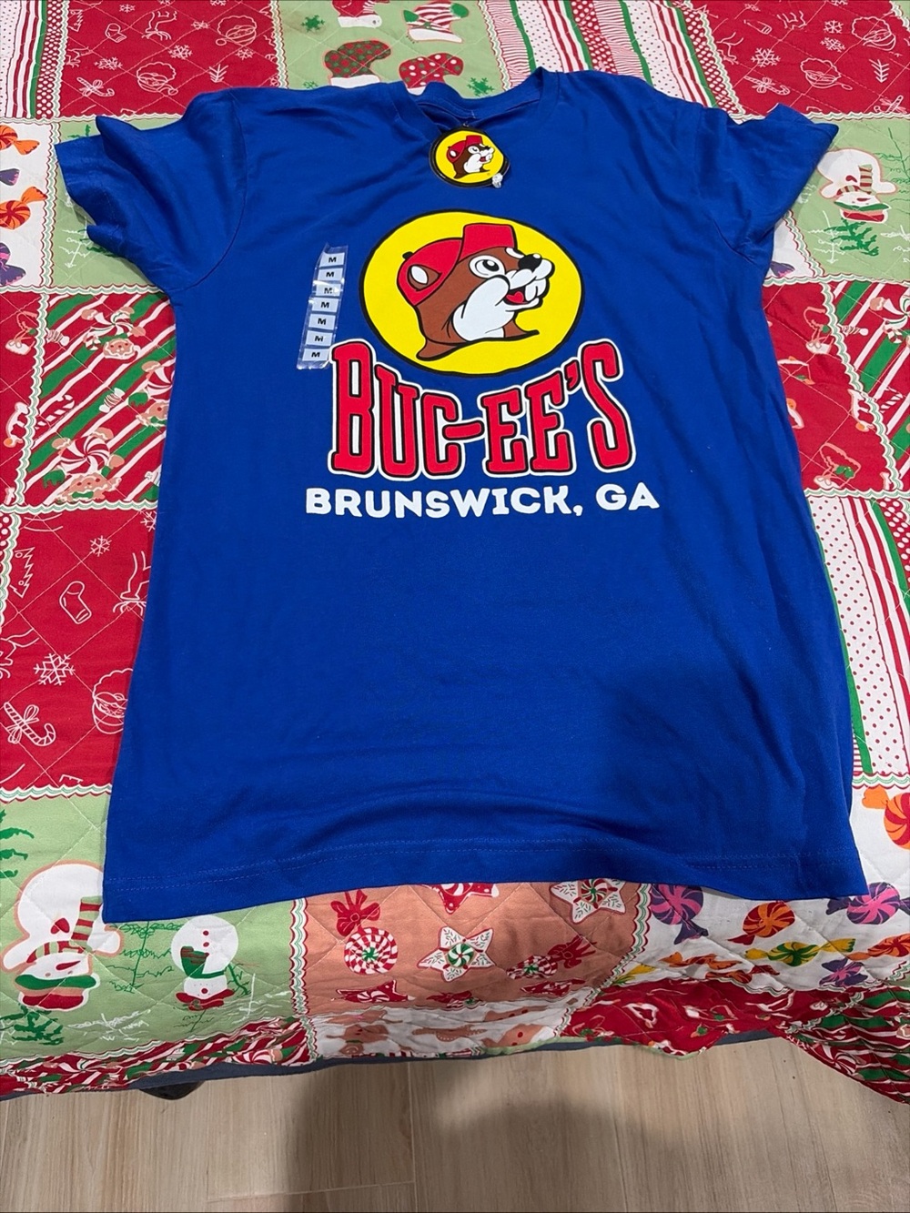Buc-ee's Kids' Short Sleeve Graphic Tee - Blue